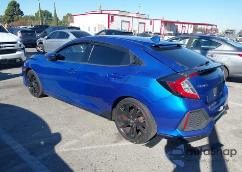 2017 Honda Civic Sport из США, поврежденный, VIN SHHFK7H44HU407187